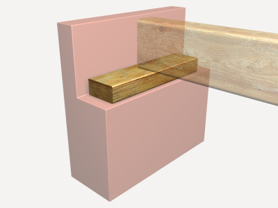 Precio en España de m de Durmiente de madera aserrada. Generador de