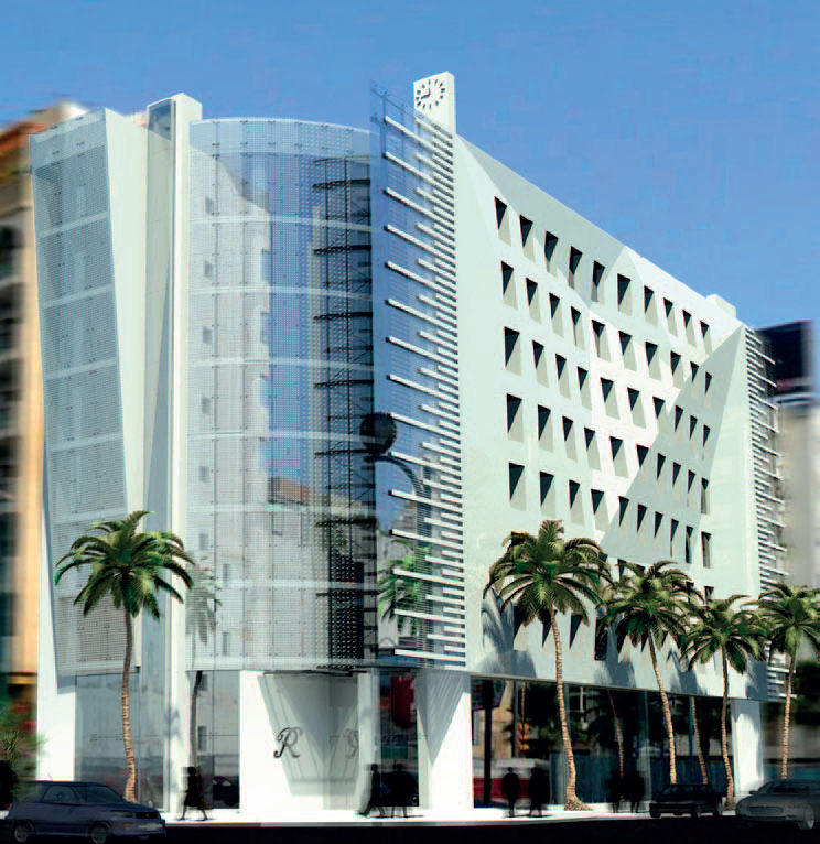 Edificio Tour Raffinity en Casablanca, Marruecos.