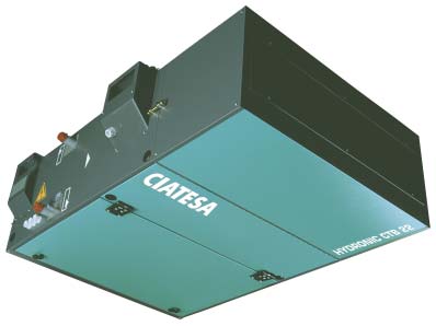 Hydronic CTB2 (caudal de aire máximo: 6000 m³/h; potencia frigorífica máxima: 35,8 kW)