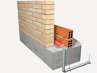 Precio en España de m de Drenaje de cámara de aire ventilada en