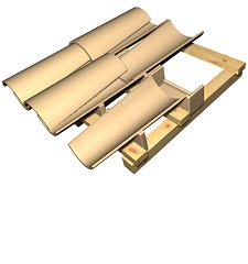 Precio en España de m de Punto singular para cubierta inclinada de
