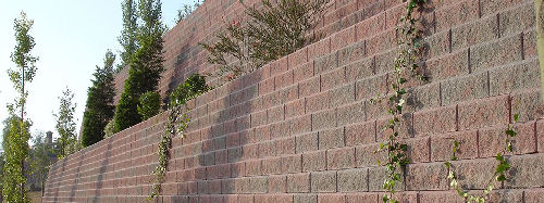 BREINCO. Precio en España de m³ de Relleno de muro de contención de ...